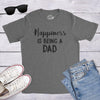 Happiness Is Being a Dad Men's Tshirt