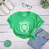 Womens Me Lucky Shirt T Shirt Funny Leprechaun Saint Patricks Day St Patty Tee