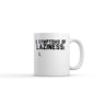 5 Symptoms Of Laziness List Mug Funny Sarcastic Graphic Novelty Coffee Cup-11oz