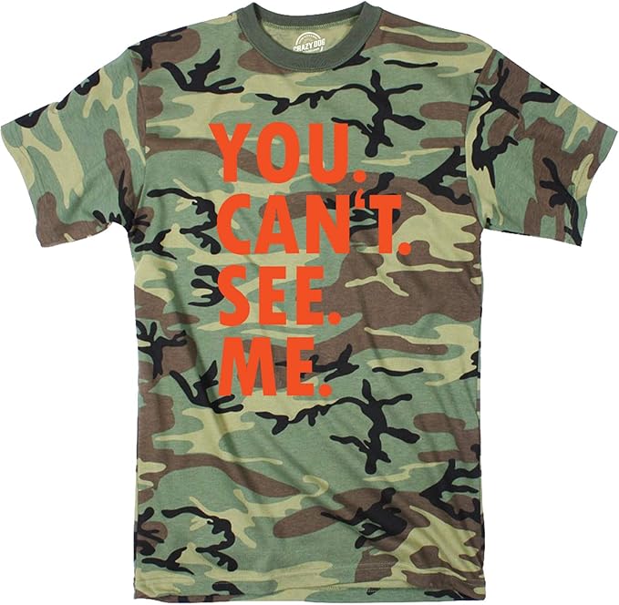 You. Can't. See. Me. Men's Tshirt