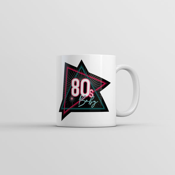 80s Baby Mug Funny Retro Graphic Novelty Coffee Cup-11oz