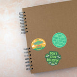 Alien Sticker Extra Large Stickers for Adults Funny Adhesives with Memes