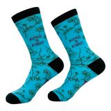 Women's Allergic To Assholes Socks Funny Cute Jerk Allergy Joke Footwear