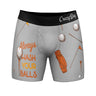 Always Wash Your Balls Mens Boxers Funny Golf Humor Hilarious Gift For Golfer Underwear