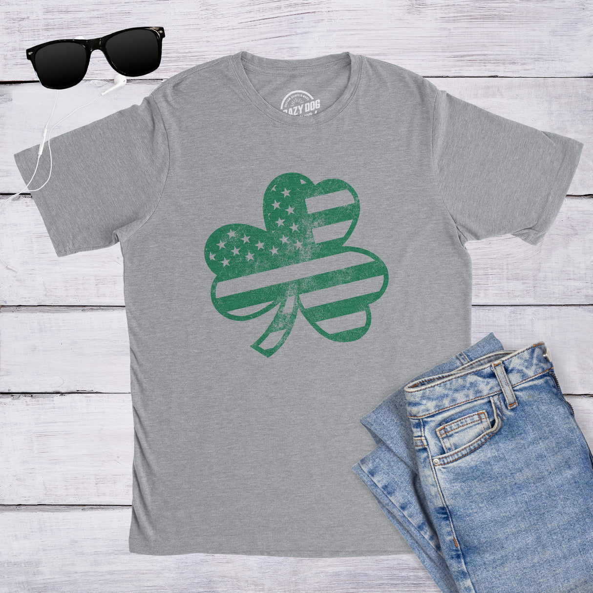 American Shamrock Men's Tshirt