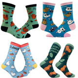 Womens Funny Sock Bundles Cute Socks with Sarcastic Sayings and Fun Graphic Designs