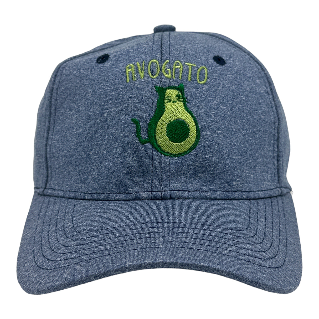 Avogato Hat Funny Cute Kitten Avocado Novelty Joke Cap