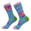 Women's You Axolotl Stupid Questions Socks Funny Cute Salamander Joke Footwear