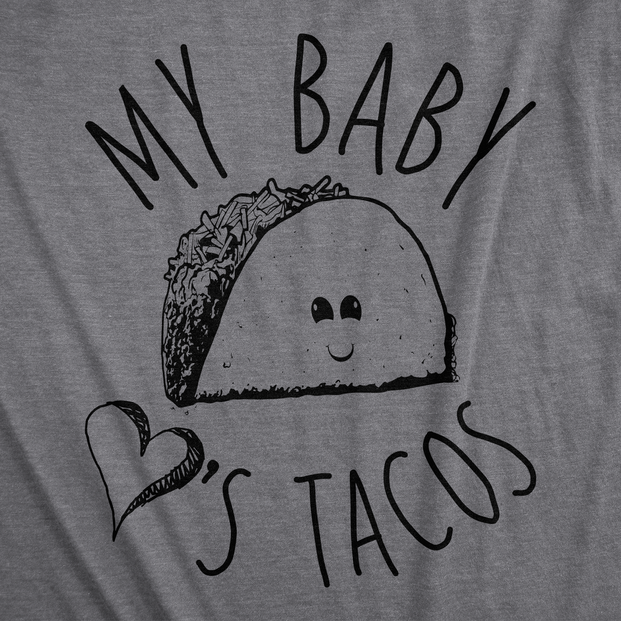 Maternity My Baby Loves Tacos Funny T shirt Cute Announcement Pregnancy Bump Tee