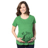 Maternity My Baby Loves Tacos Funny T shirt Cute Announcement Pregnancy Bump Tee