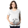 Maternity My Baby Loves Tacos Funny T shirt Cute Announcement Pregnancy Bump Tee