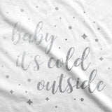 Maternity Baby Its Cold Outside Pregnancy Tshirt Classic Christmas Song Tee