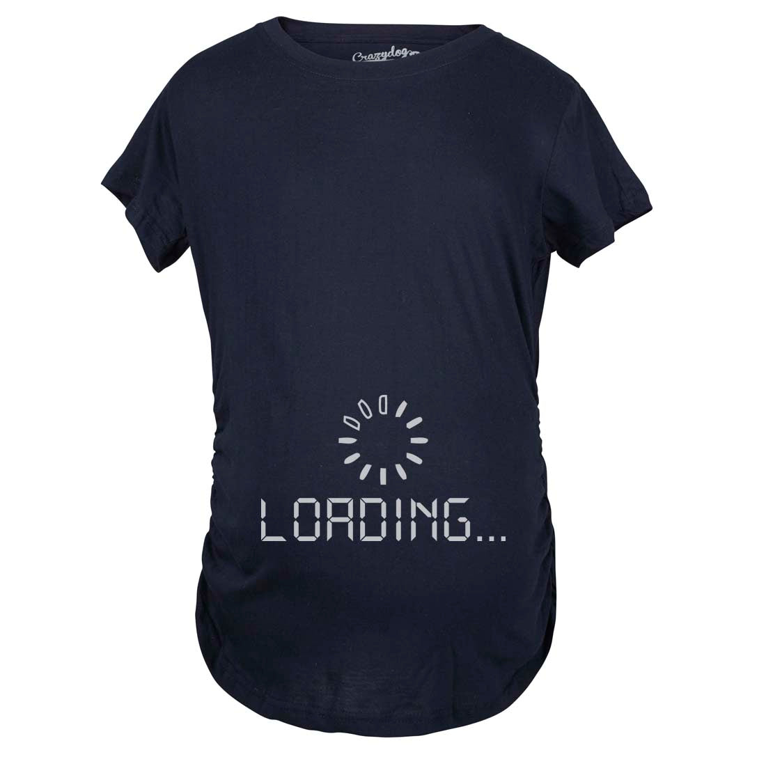 Maternity Baby Loading Shirt Humor Funny Pregnancy Shirt Cute Internet Tee