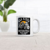 Bad Kitty Motorcycle Club Mug Funny Sarcastic Kitten Graphic Novelty Coffee Cup-11oz