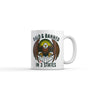 Bald and Banned In 3 States Mug Funny Sarcastic Graphic Novelty Coffee Cup-11oz