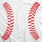 Maternity Baseball Laces Pregnancy T Shirt Novelty Sports Baby Bump Tee