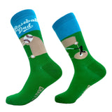 Men's Baseball Dad Socks Funny Cool Fathers Day Gift Base Ball Lovers Novelty Footwear