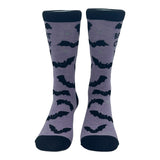 Women's Bat Shit Crazy Socks Funny Halloween Insane Pyscho Bats Joke Footwear