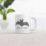 Actually Its Batthew Mug Funny Sarcastic Bat Graphic Coffee Cup-11oz