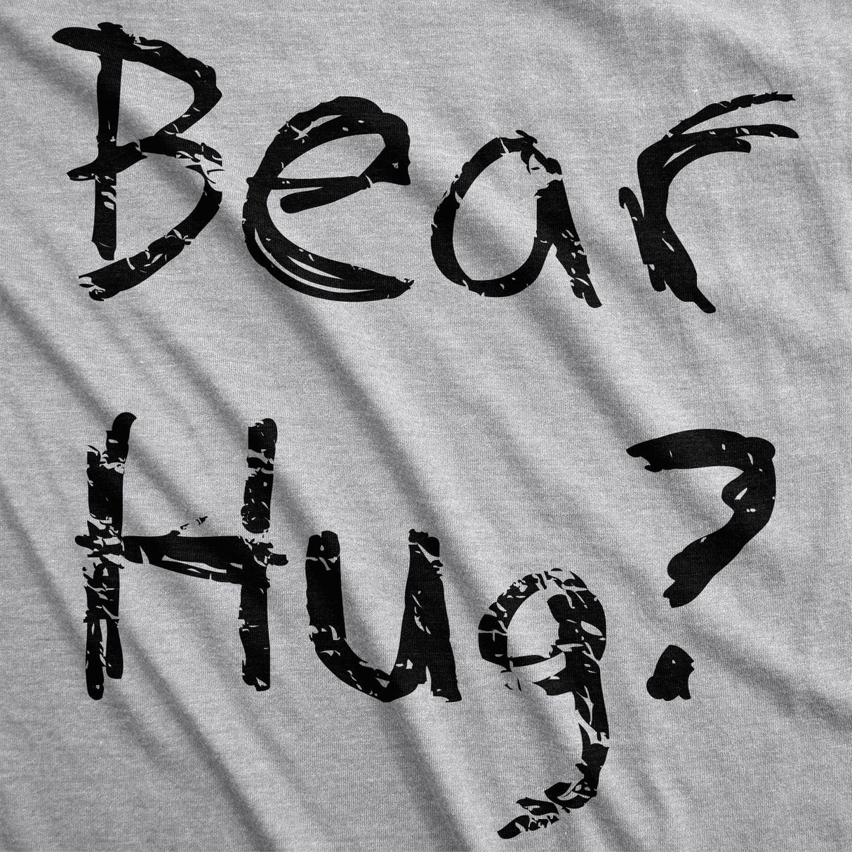 Youth Grizzly Bear T shirt Funny Bear Hug Shirt Humorous T shirt Novelty Tees