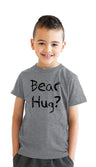 Youth Grizzly Bear T shirt Funny Bear Hug Shirt Humorous T shirt Novelty Tees