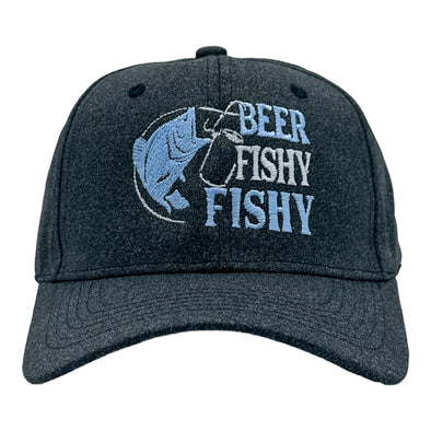 Beer Fishy Fishy Hat Funny Beer Lover Fishing Novelty Cap