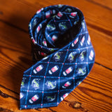 Funny Sports Ties For Men Novelty Graphic Ties for Golf Fishing and Exercise Guys