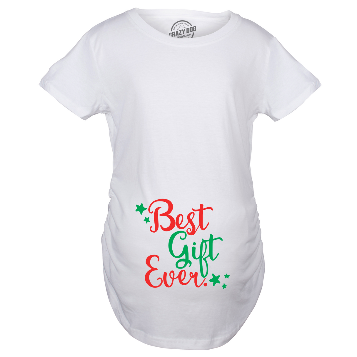 Maternity Best Gift Ever T Shirt Funny Christmas Present Bump New Pregnancy Tee