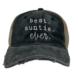 Best Auntie Ever Hat Funny Gift Cap For Aunts