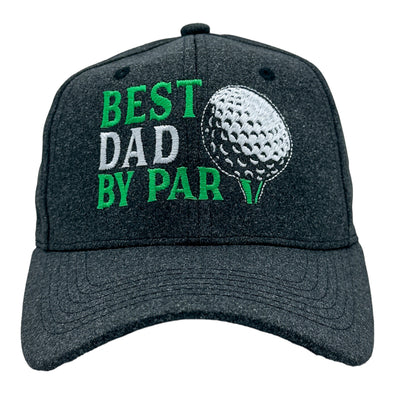 Best Dad By Par Hat Funny Fathers Day Golfing Lovers Novelty Cap