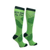 Funny Compression Socks for Dad Hilarious Fathers Day High Socks for Men