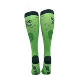 Funny Compression Socks for Dad Hilarious Fathers Day High Socks for Men