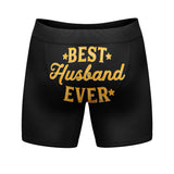 Mens Gas Giant Boxer Briefs Funny Fart Joke Gift for Dad Graphic Novelty Underwear