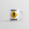 Bigfoot Crossing Mug Funny Novelty Sasquatch Coffee Cup-11oz