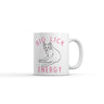 Big Lick Energy Mug Funny Sarcastic Kitten Graphic Novelty Coffee Cup-11oz