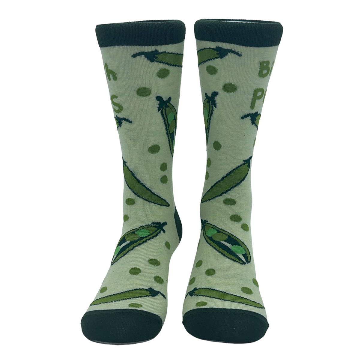 Women's Bitch Peas Socks Funny Pea Plant Please Offensive Joke Footwear