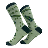 Women's Bitch Peas Socks Funny Pea Plant Please Offensive Joke Footwear