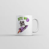 Bite Me Mug Funny Astronaut Space Graphic Novelty Coffee Cup-11oz