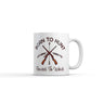 Born to Hunt Forced to Work Mug Funny Sarcastic Hunting Graphic Novelty Coffee Cup-11oz