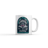 Born to Make Puns Forced to Use Professional Language Mug Funny Sarcastic Graphic Novelty Coffee Cup-11oz