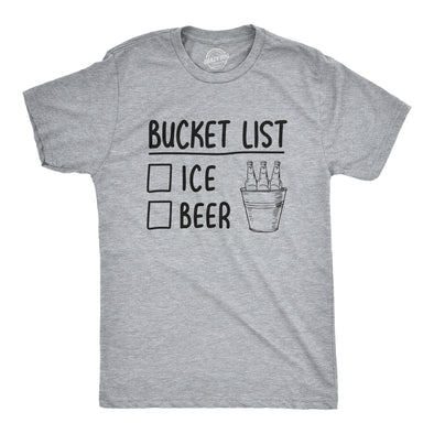 Bucket List Men's Tshirt