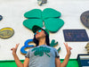 Womens Magically Delicious T Shirt Funny Shamrock Irish Tee