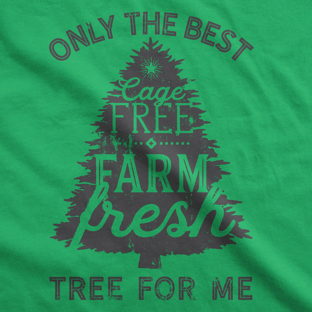 Cage Free Farm Fresh Tree Men's Tshirt