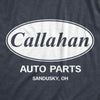 Mens Callahan Auto T shirt Funny Shirts Cool Humor Graphic Saying Sarcasm Tee