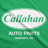 Mens Callahan Auto T shirt Funny Shirts Cool Humor Graphic Saying Sarcasm Tee