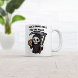I Only Came Here for The Pizza Mug Funny Sarcastic Reaper Graphic Novelty Coffee Cup-11oz