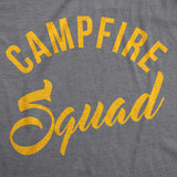 Womens Campfire Squad Graphic T Shirt for Camping Summer Vacation Camper Tee