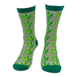 Women's Cannabis Columns Socks Funny Pot Footwear