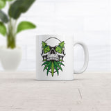 Cannabis Skull Mug Funny 420 Graphic Novelty Coffee Cup-11oz