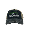 I Cant Adult Now Im Gaming Hat Funny Video Games Cap